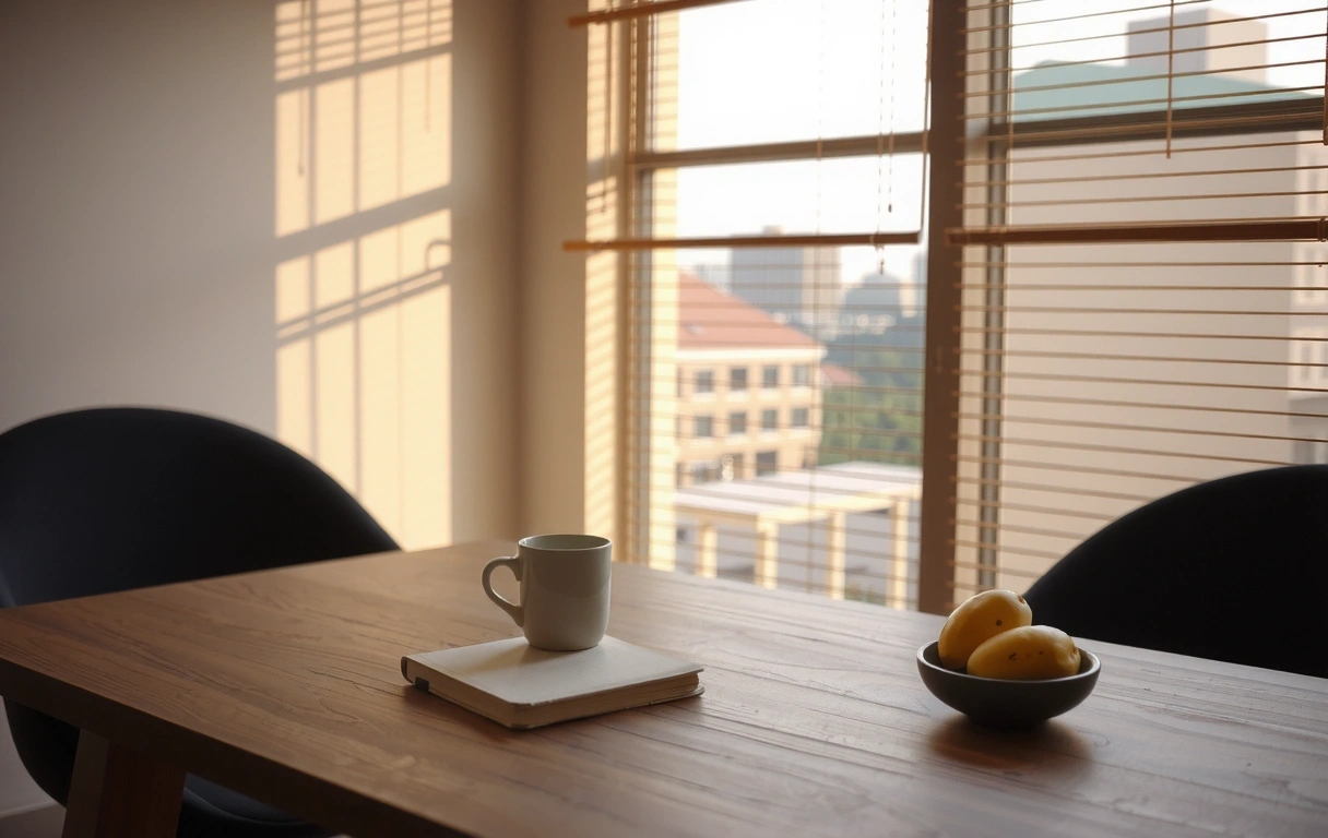 A quiet consultation room scene